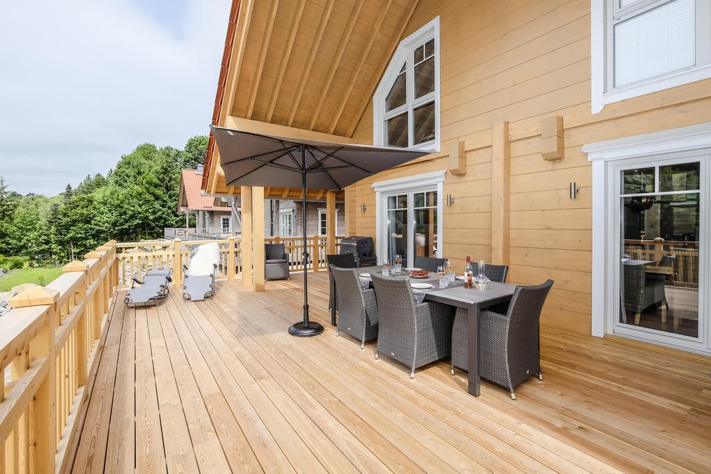 Bergwaldlodges Einklang & Blickfang Ширке Екстериор снимка