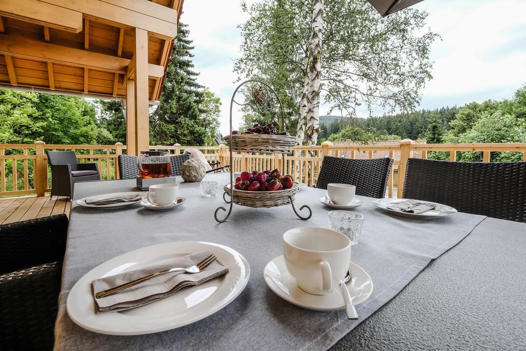 Bergwaldlodges Einklang & Blickfang Ширке Екстериор снимка