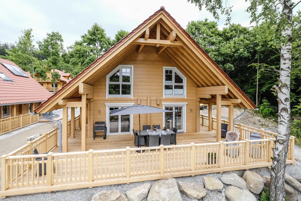 Bergwaldlodges Einklang & Blickfang Ширке Екстериор снимка