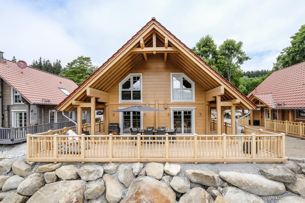 Bergwaldlodges Einklang & Blickfang Ширке Екстериор снимка